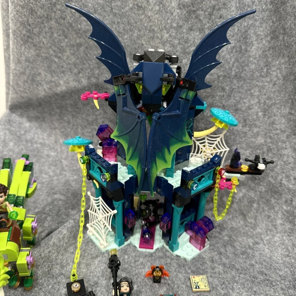 LEGO Elves Noctura's Tower & Earth Fox Rescue 41194 - Complete w/Manuals-Retired
